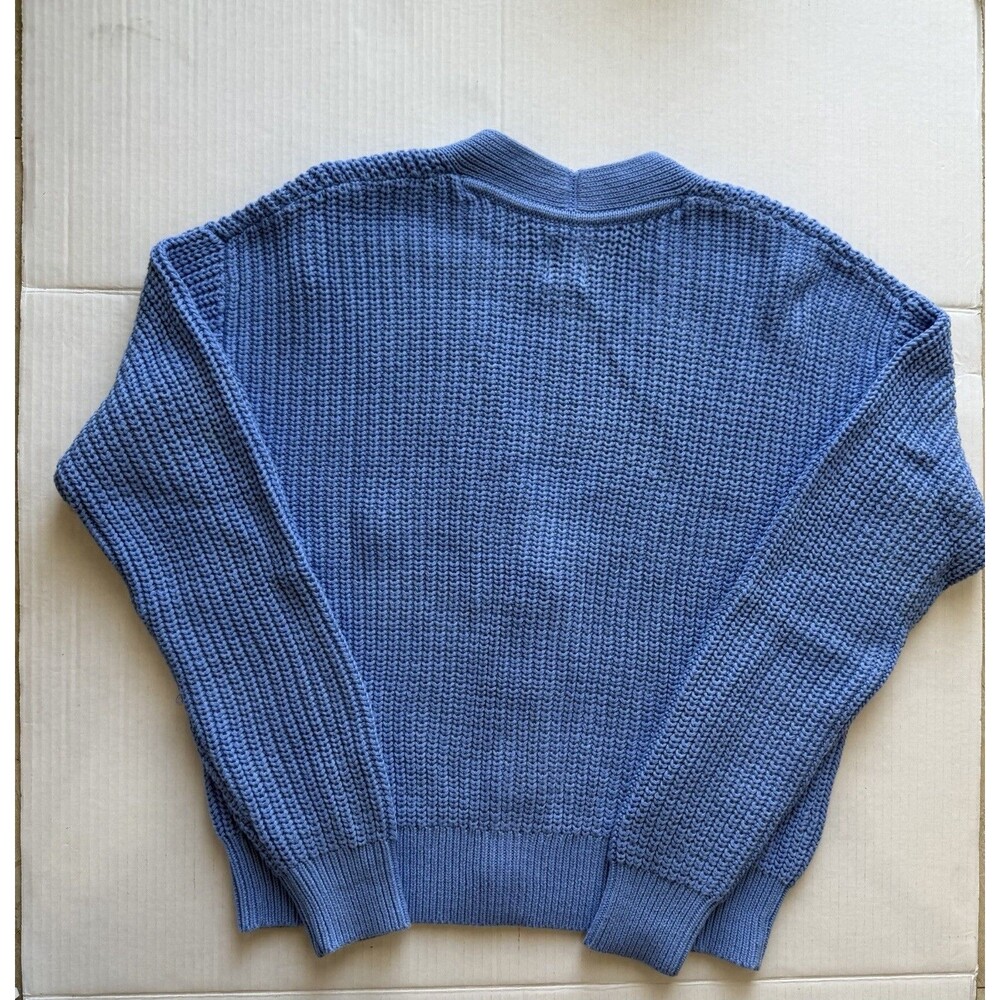GAP Women’s Blue Knit Cardigan Sweater Button Front Long Sleeve Size XXS - Picture 14 of 15